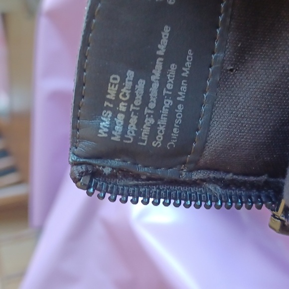 Juicy couture gray ankle boots in a size 7 medium with approximately a 3" heel - Picture 6 of 6